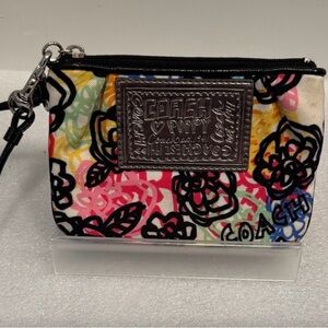 Coach Poppy Wristlet